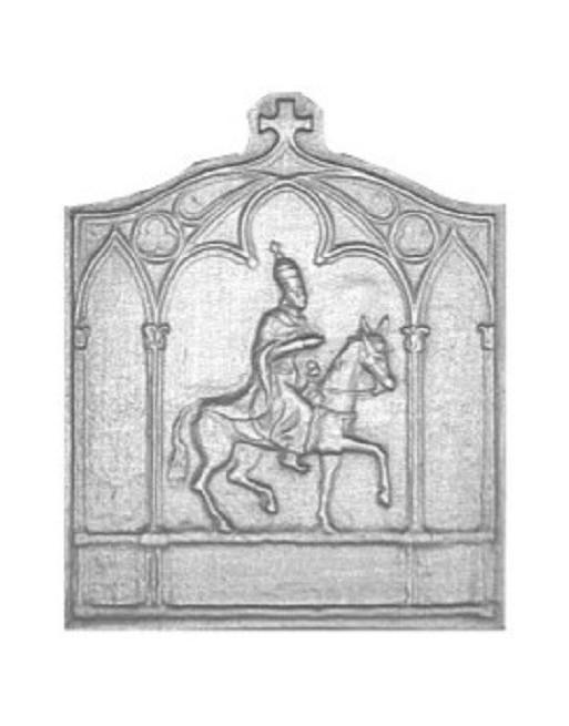 Plaque de cheminée Charlemagne
